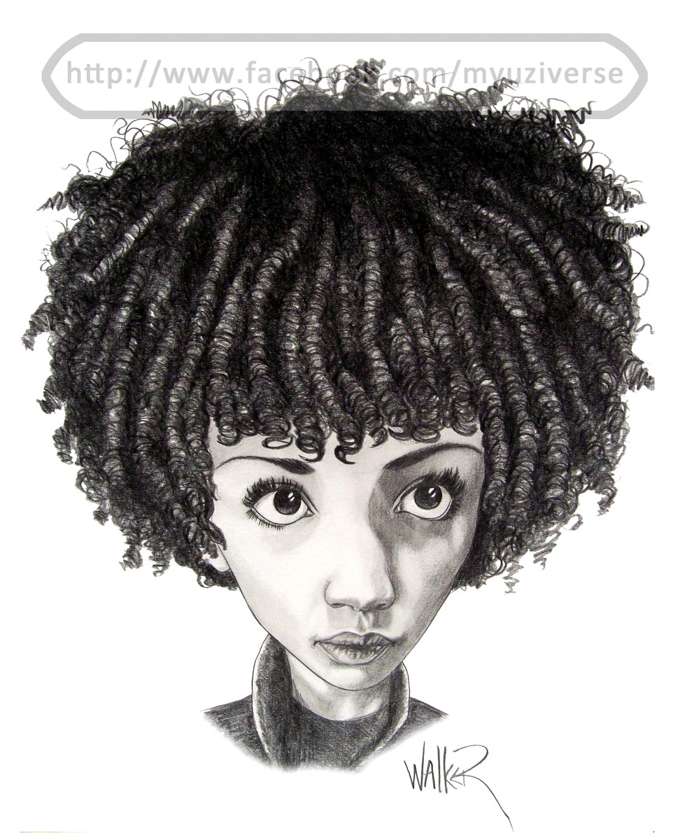 Astrid | Caricatures by M.L. Walker | Myuzing