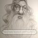 Albus Dumbledore | Caricatures by M.L. Walker | Myuzing