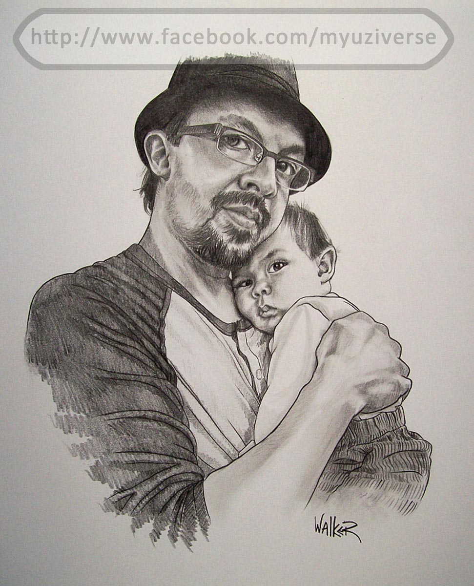 Father and Son | Portraits by M.L. Walker | Myuzing