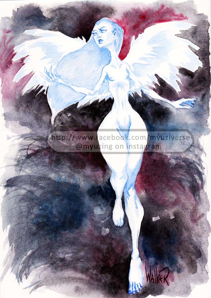 Angel | Art by M.L. Walker | Myuzing