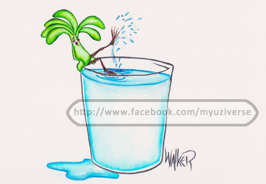 Plant Girl 2 | Cartoons by M.L. Walker | Myuzing