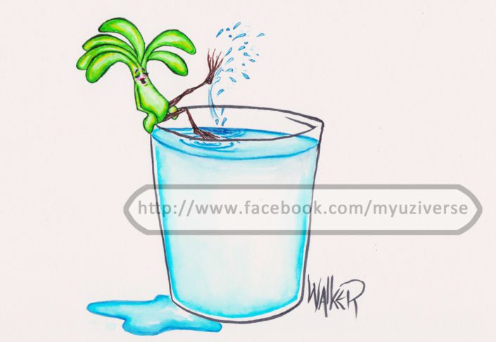 Plant Girl 2 | Cartoons by M.L. Walker | Myuzing