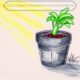 Plant Girl 3 | Cartoons by M.L. Walker | Myuzing