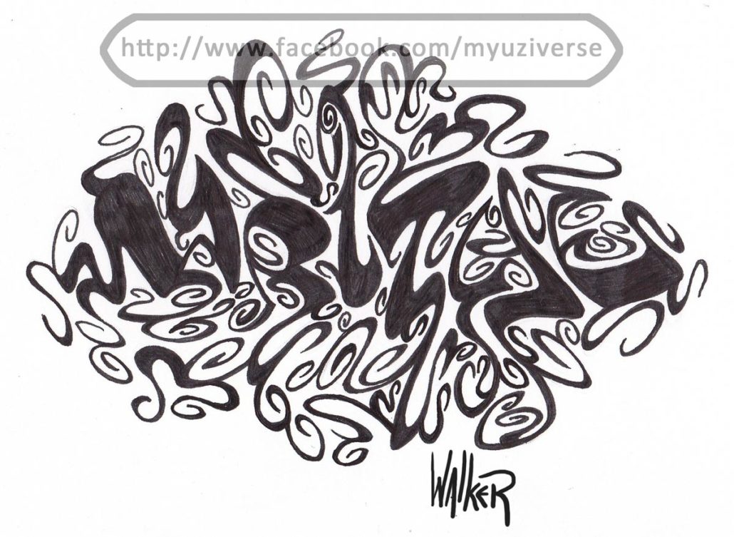 Writhe | Abstract Art by M.L. Walker | Myuzing