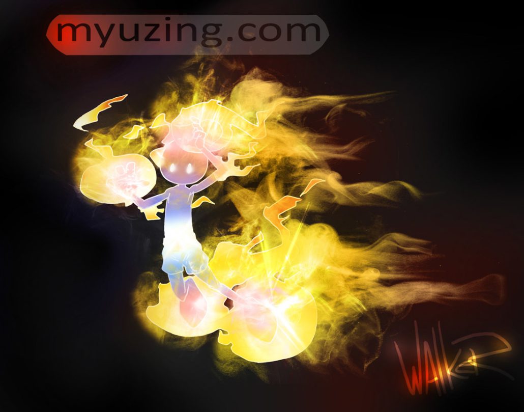Fire Guy 2 | My Guy Cartoon | M.L. Walker | Myuzing.com
